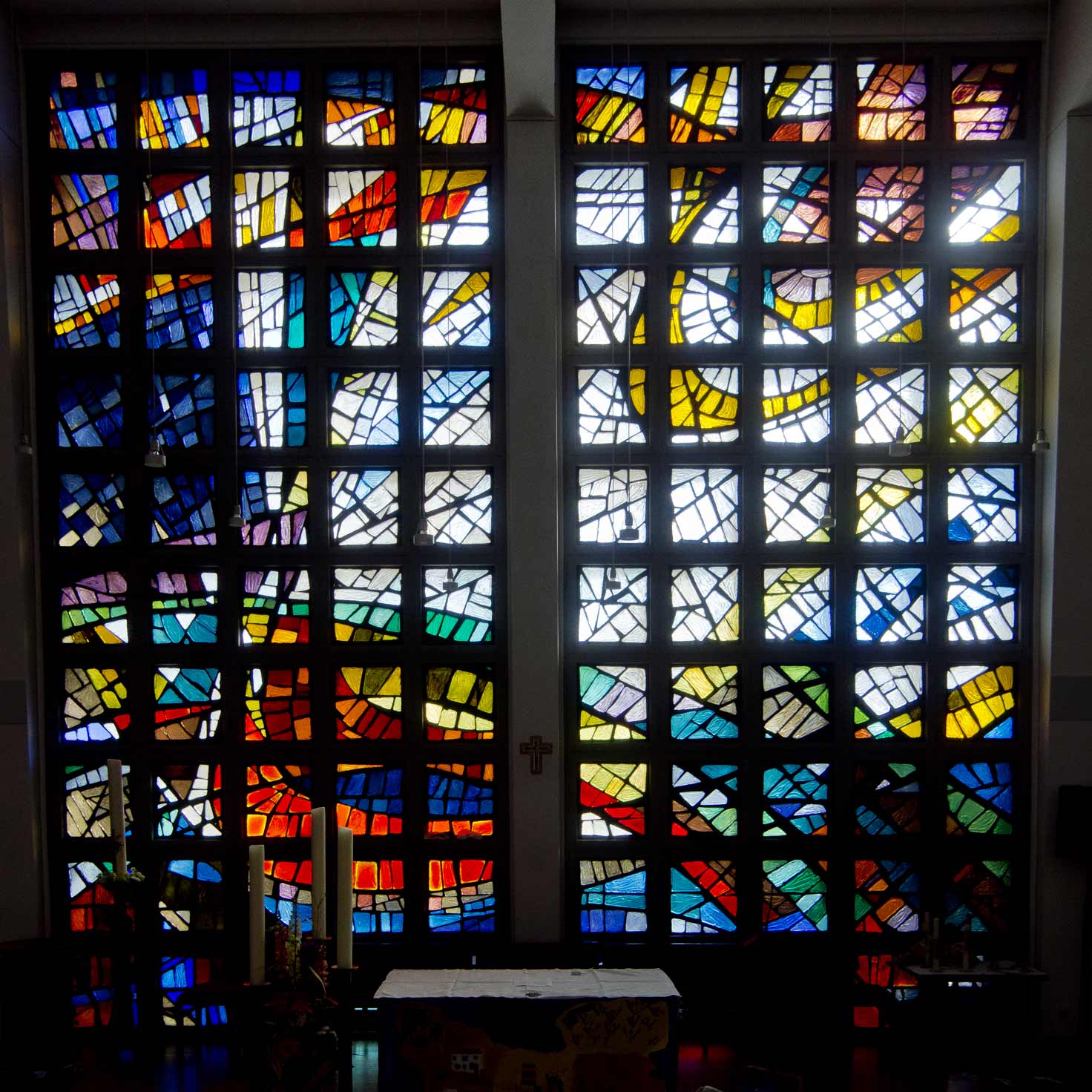 Fenster in Sankt Cyprian